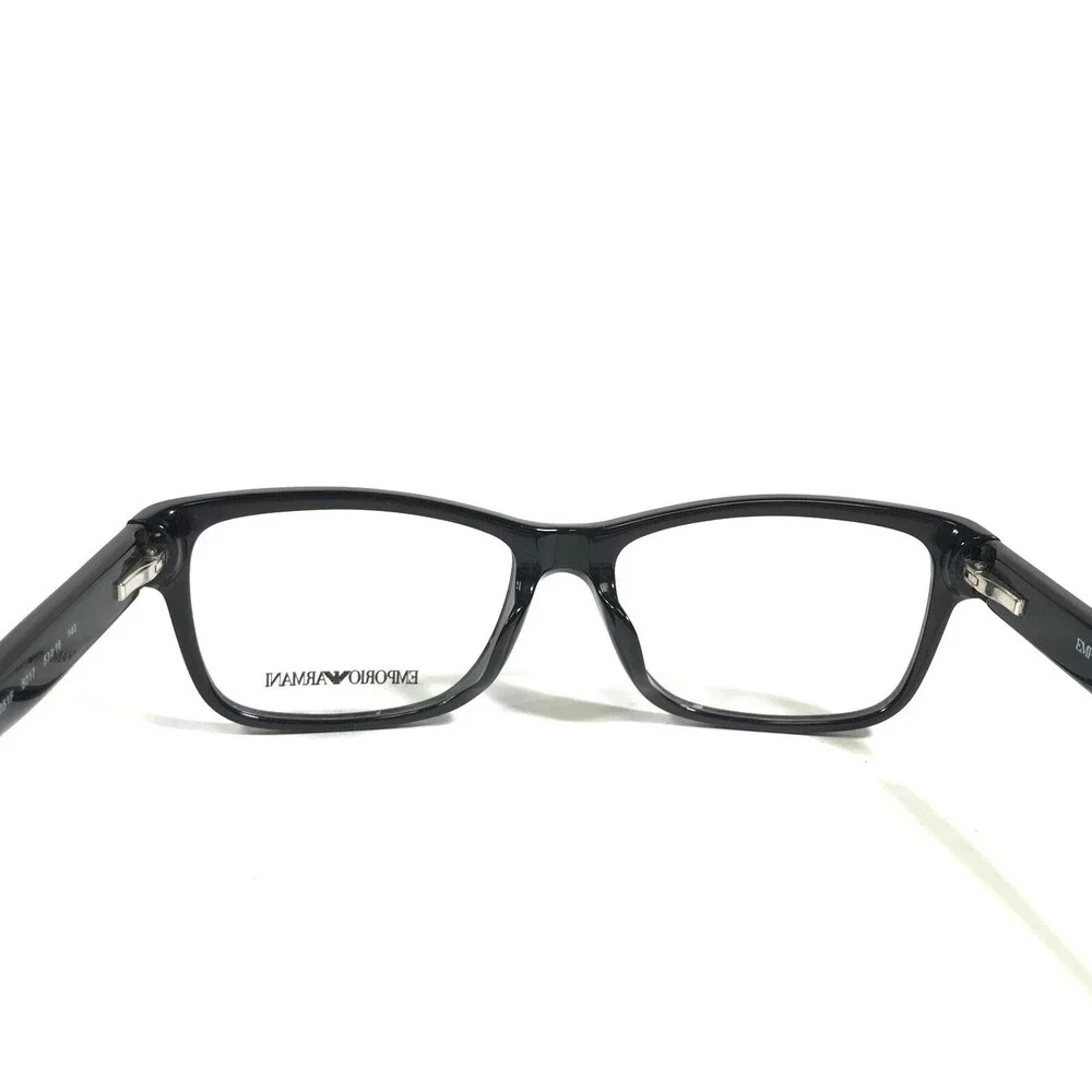 Emporio Armani Eyeglasses Frames EA3051F 5017 Black Square Full Rim 53-16-140